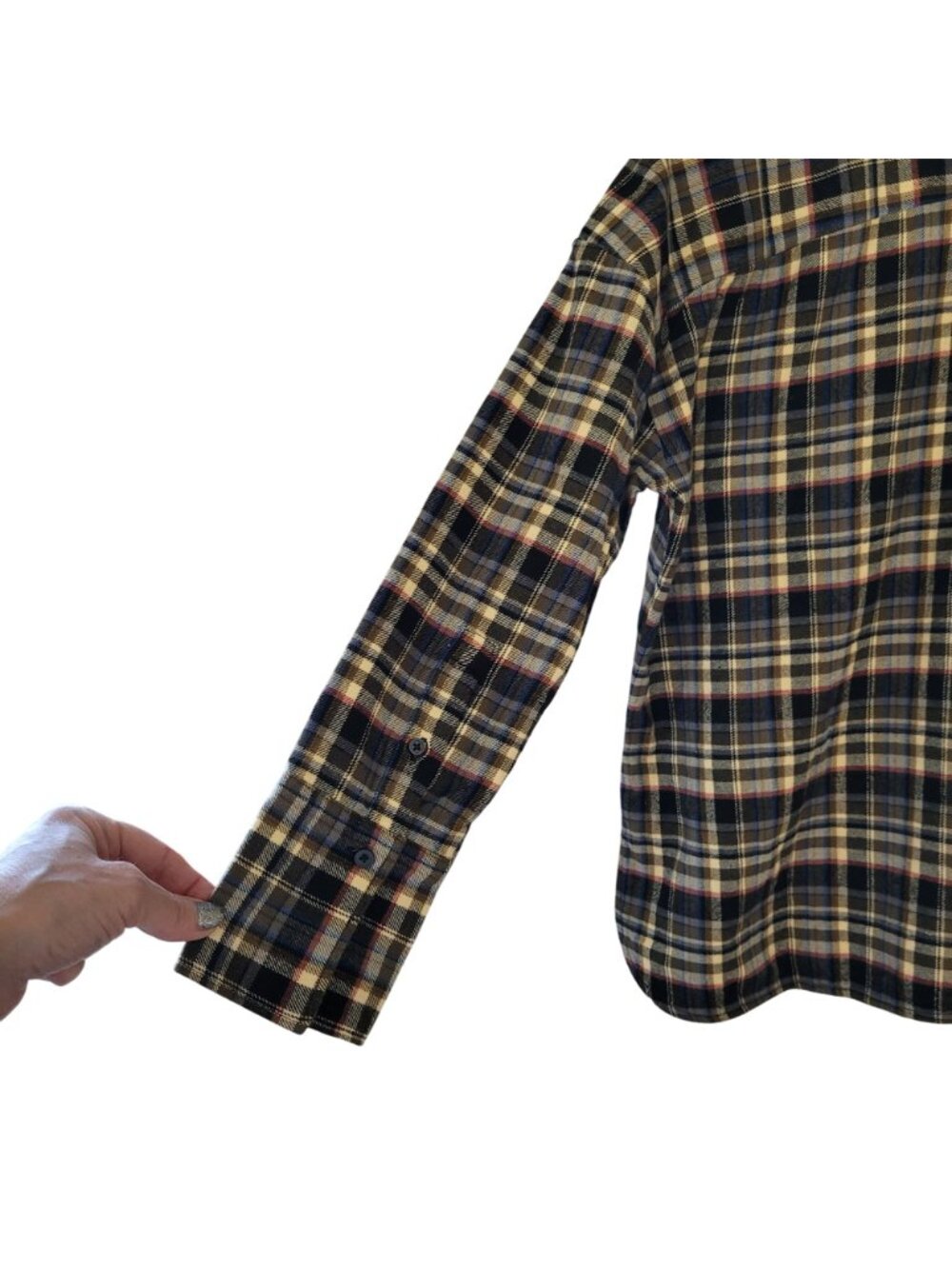 Everlane The Boxy Flannel Shirt Womens Size XS Multi Plaid Button Down NWT - Picture 10 of 11